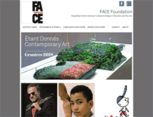 Tablet Screenshot of face-foundation.org